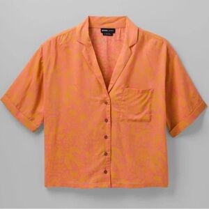 NWT $79 Prana Iguala Women's Top in Fresca Floral sz L